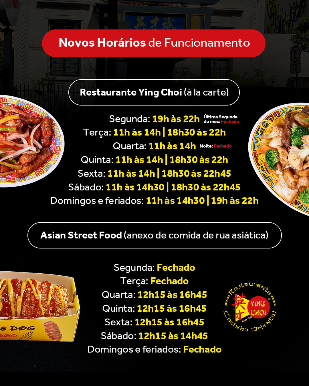 Ying Choi Comida Chinesa Restaurante Chines São José do Rio Preto