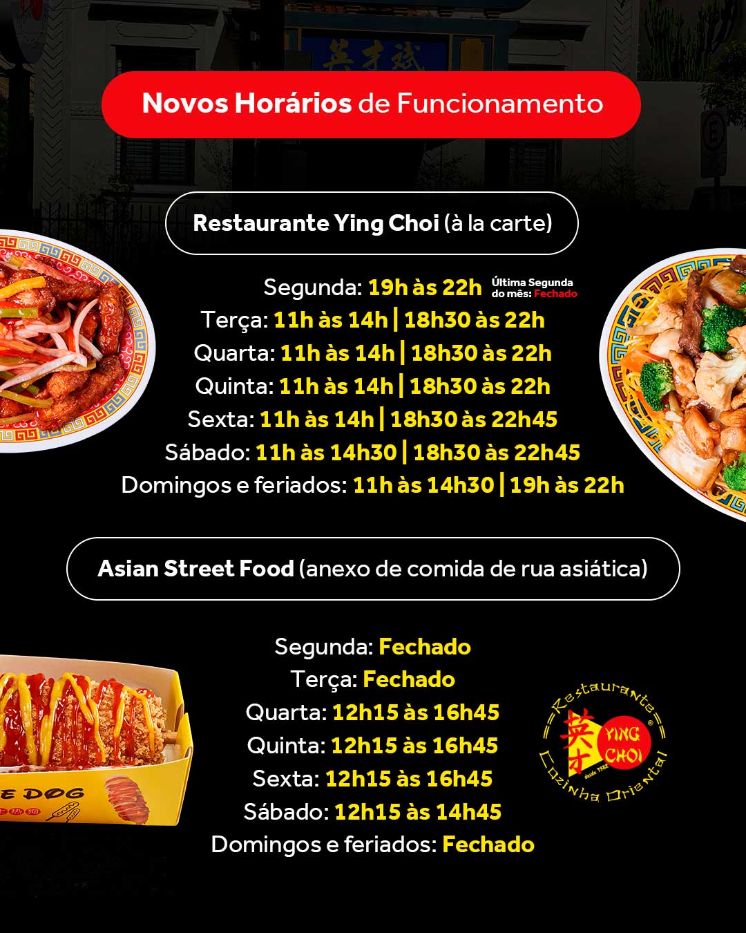 Ying Choi Comida Chinesa Restaurante Chines São José do Rio Preto